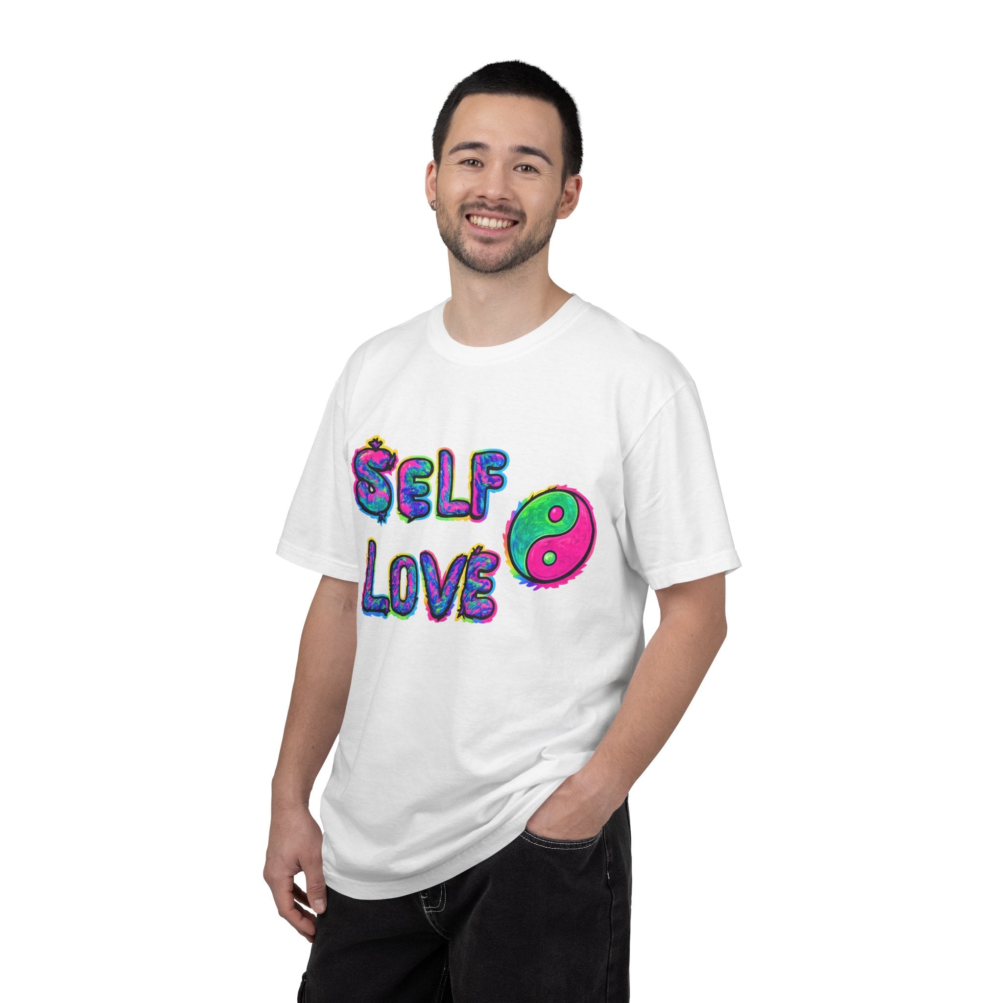 Self Love T-Shirt — Colorful Psychedelic Yin Yang Tee