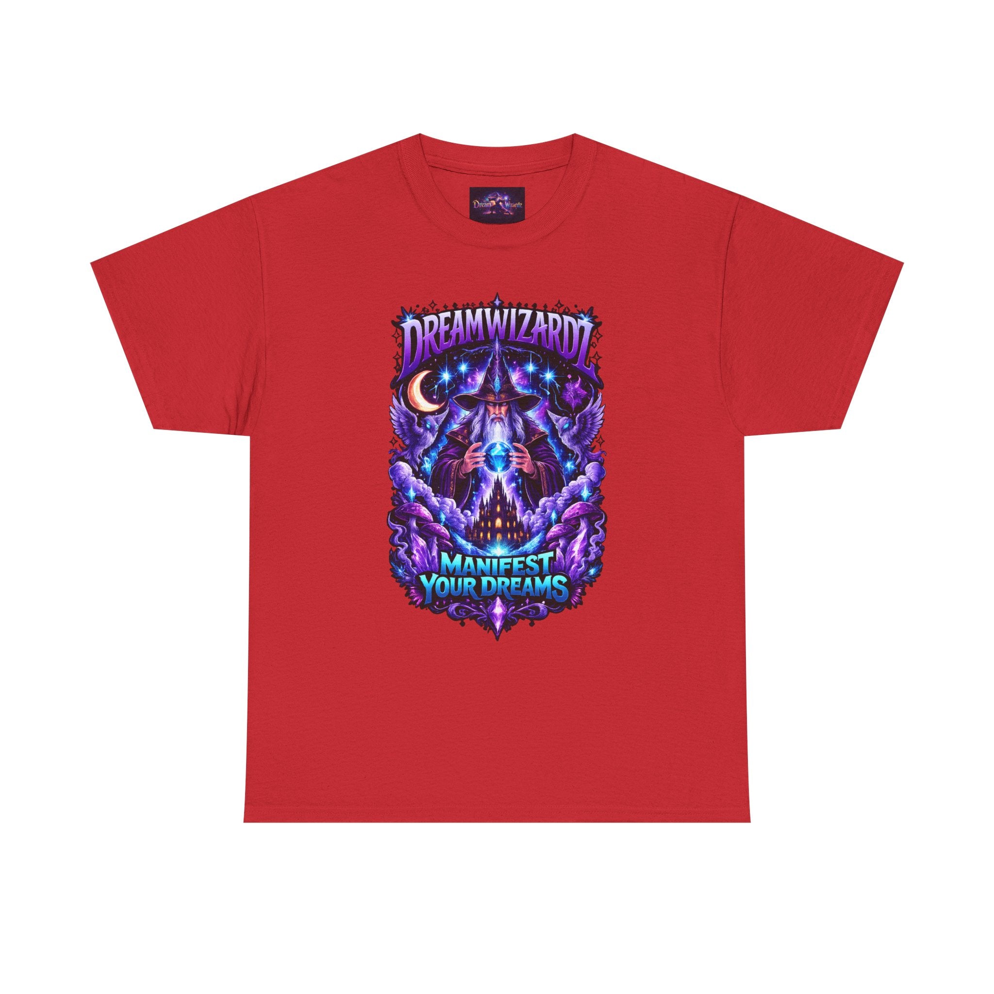 Dream Wizard T-Shirt — "Manifest Your Dreams" Mystic Graphic Tee
