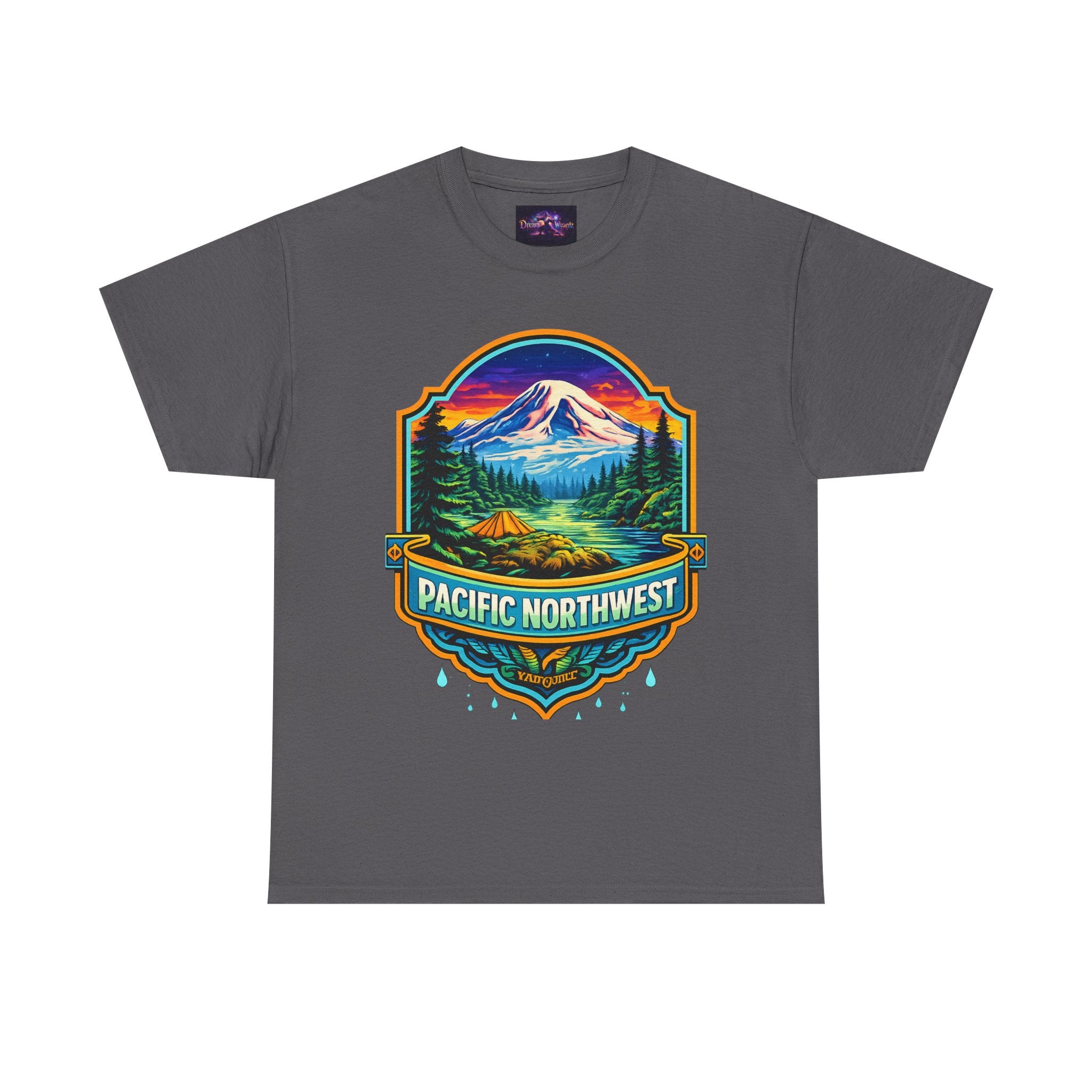Pacific Northwest T-Shirt — Mountain Badge Graphic Tee