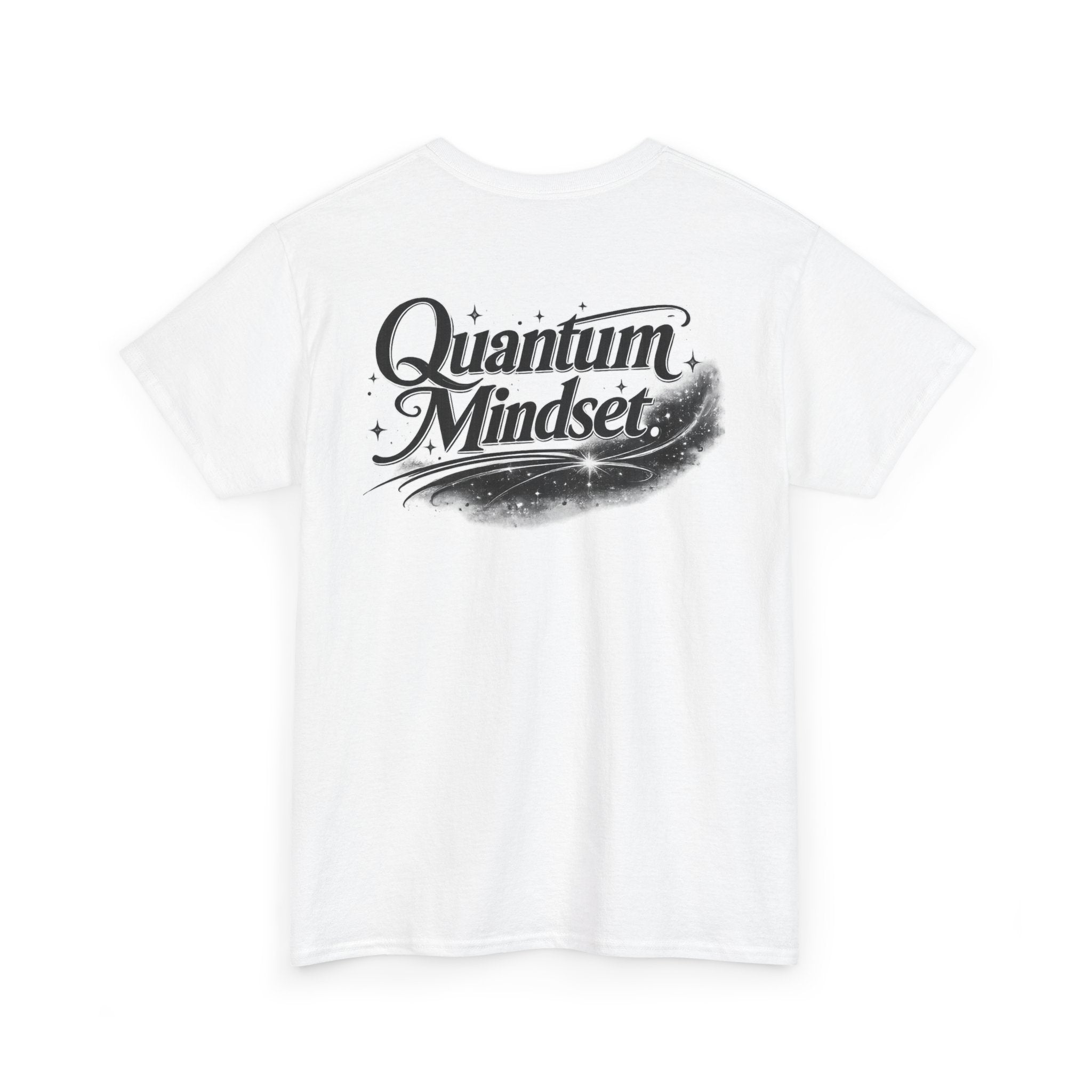 Spiritual Graphic Tee — 'Quantum Mindset' Meditation Art T-Shirt