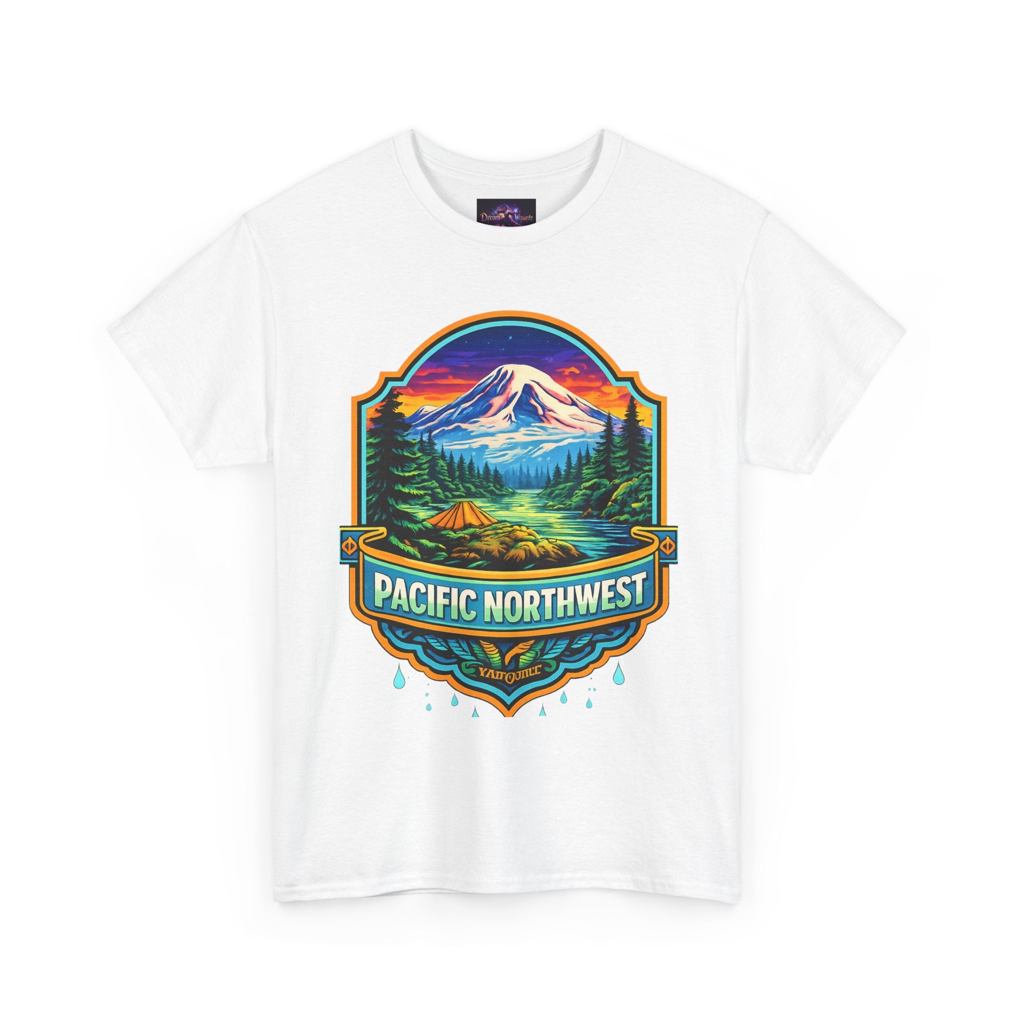 Pacific Northwest T-Shirt — Mountain Badge Graphic Tee