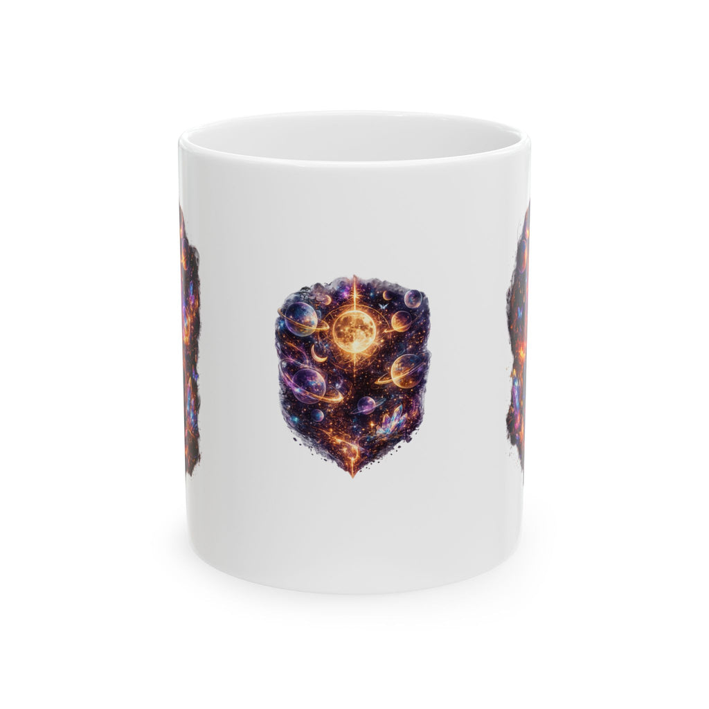 Cosmic Galaxy Mug — Celestial Solar System Coffee Cup (11oz/15oz)