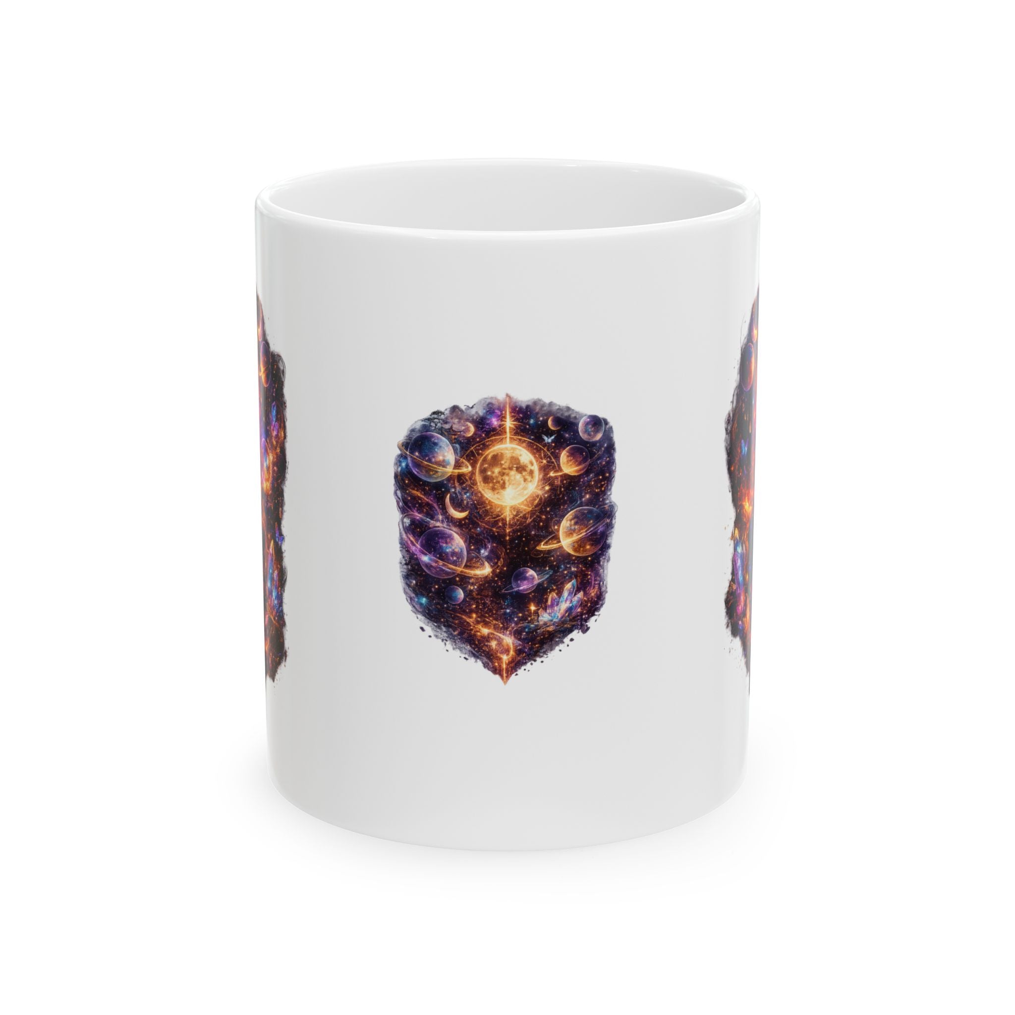 Cosmic Galaxy Mug — Celestial Solar System Coffee Cup (11oz/15oz)