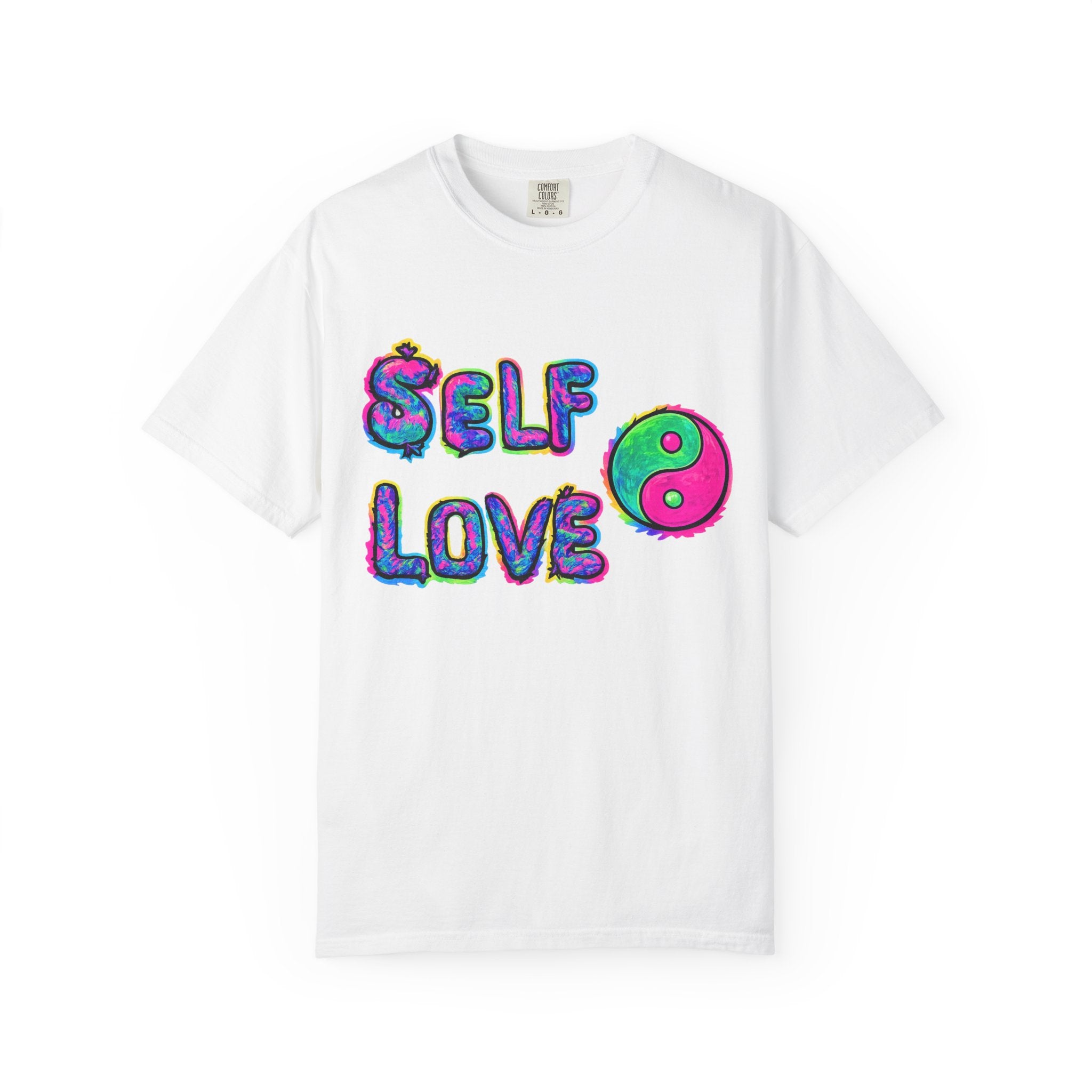 Self Love T-Shirt — Colorful Psychedelic Yin Yang Tee