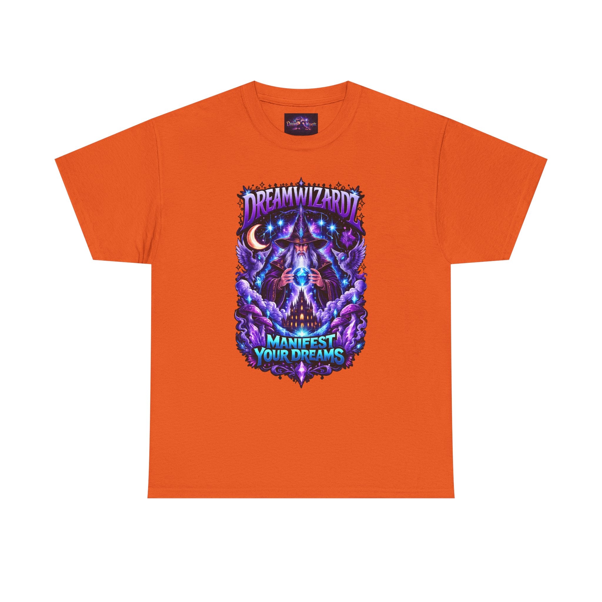 Dream Wizard T-Shirt — "Manifest Your Dreams" Mystic Graphic Tee