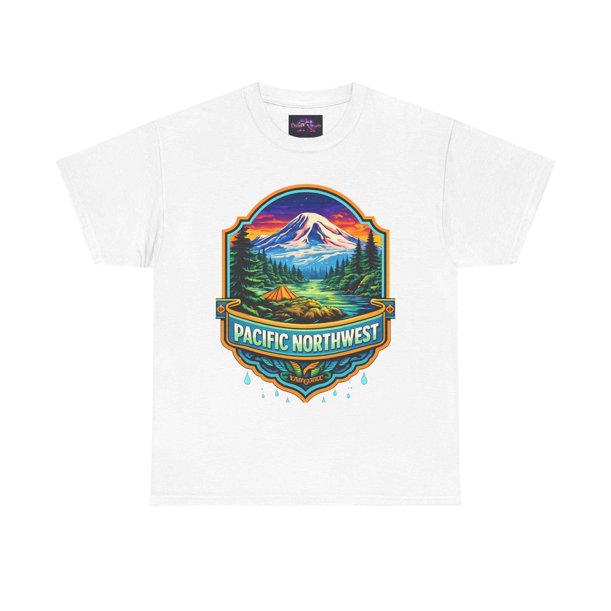 Pacific Northwest T-Shirt — Mountain Badge Graphic Tee