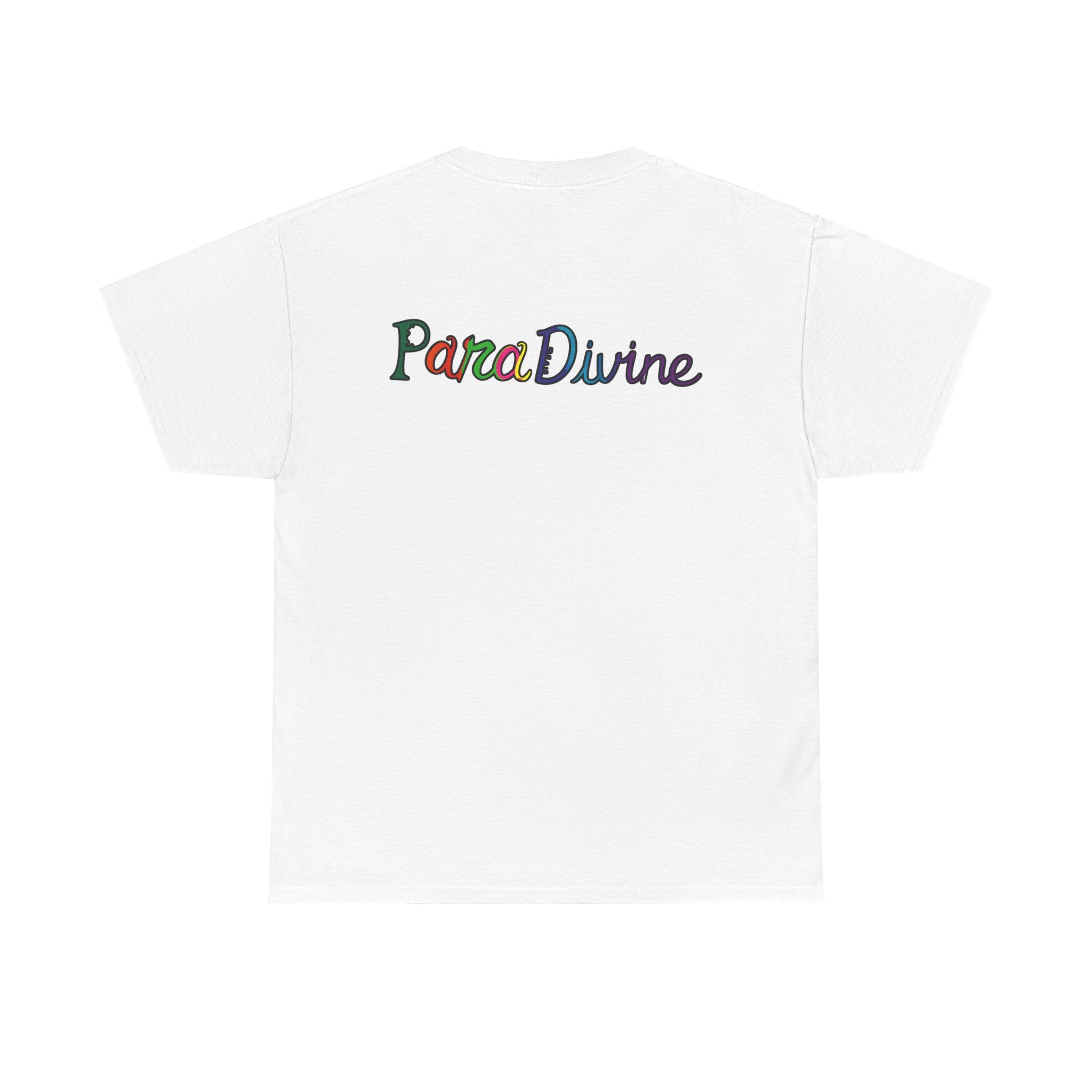 ParaDivine Logo T‑Shirt — Colorful Script Graphic Tee