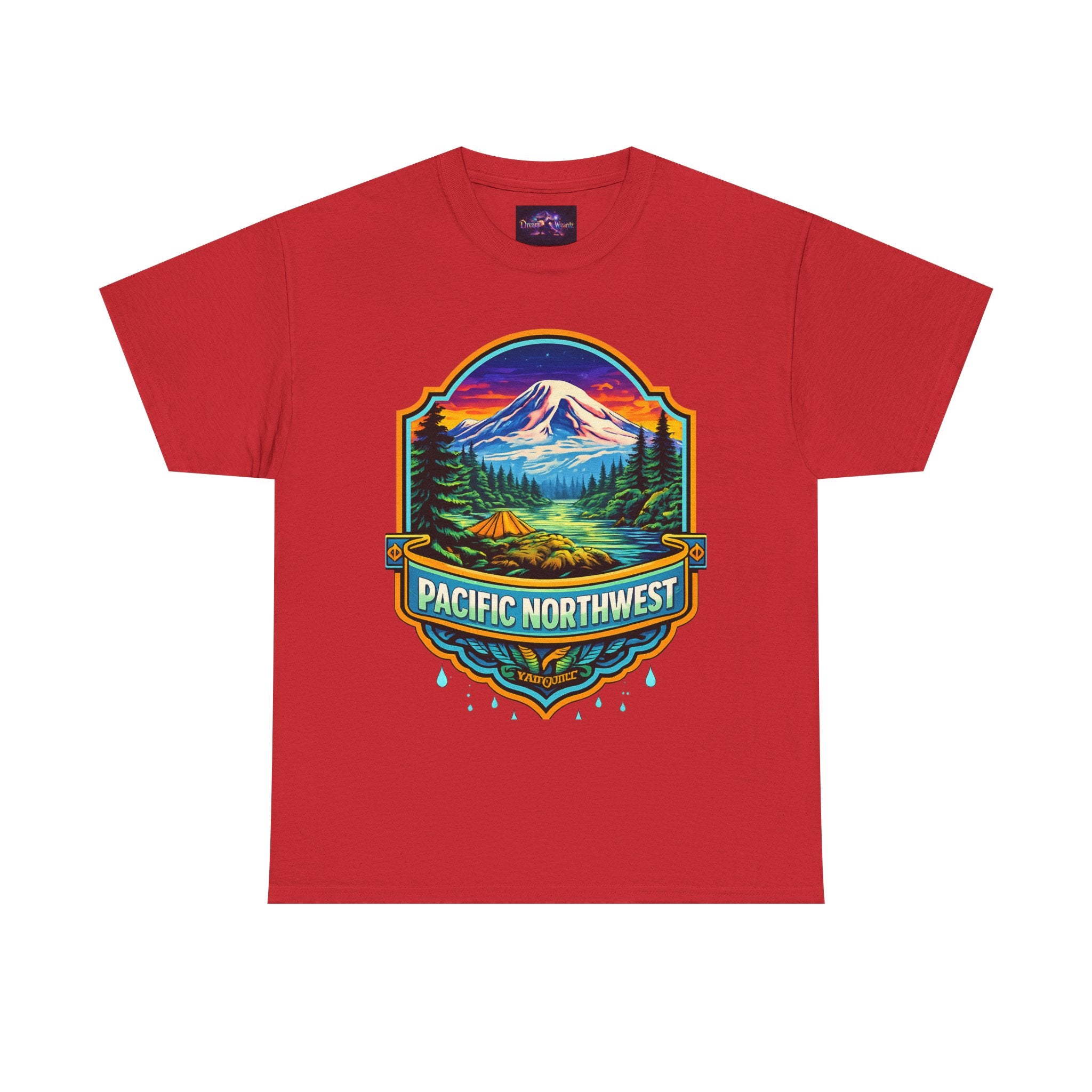 Pacific Northwest T-Shirt — Mountain Badge Graphic Tee