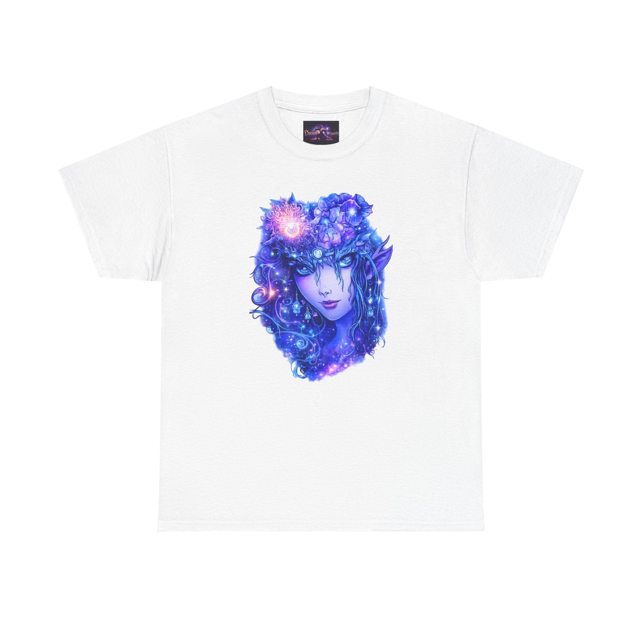 Mystical Galaxy Elf Tee — “Create Wonder. Shape Light. Turn Your World into Magic”