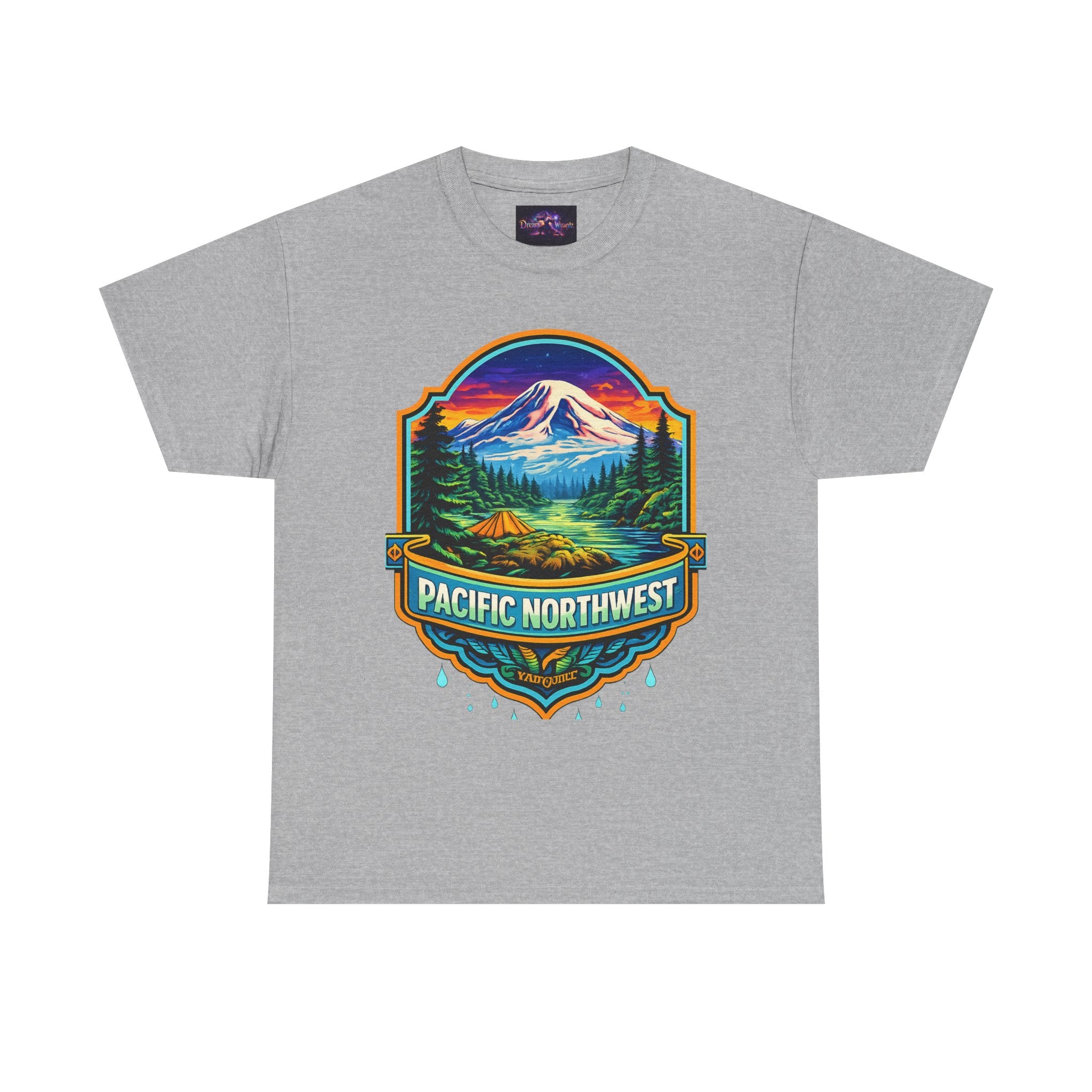 Pacific Northwest T-Shirt — Mountain Badge Graphic Tee