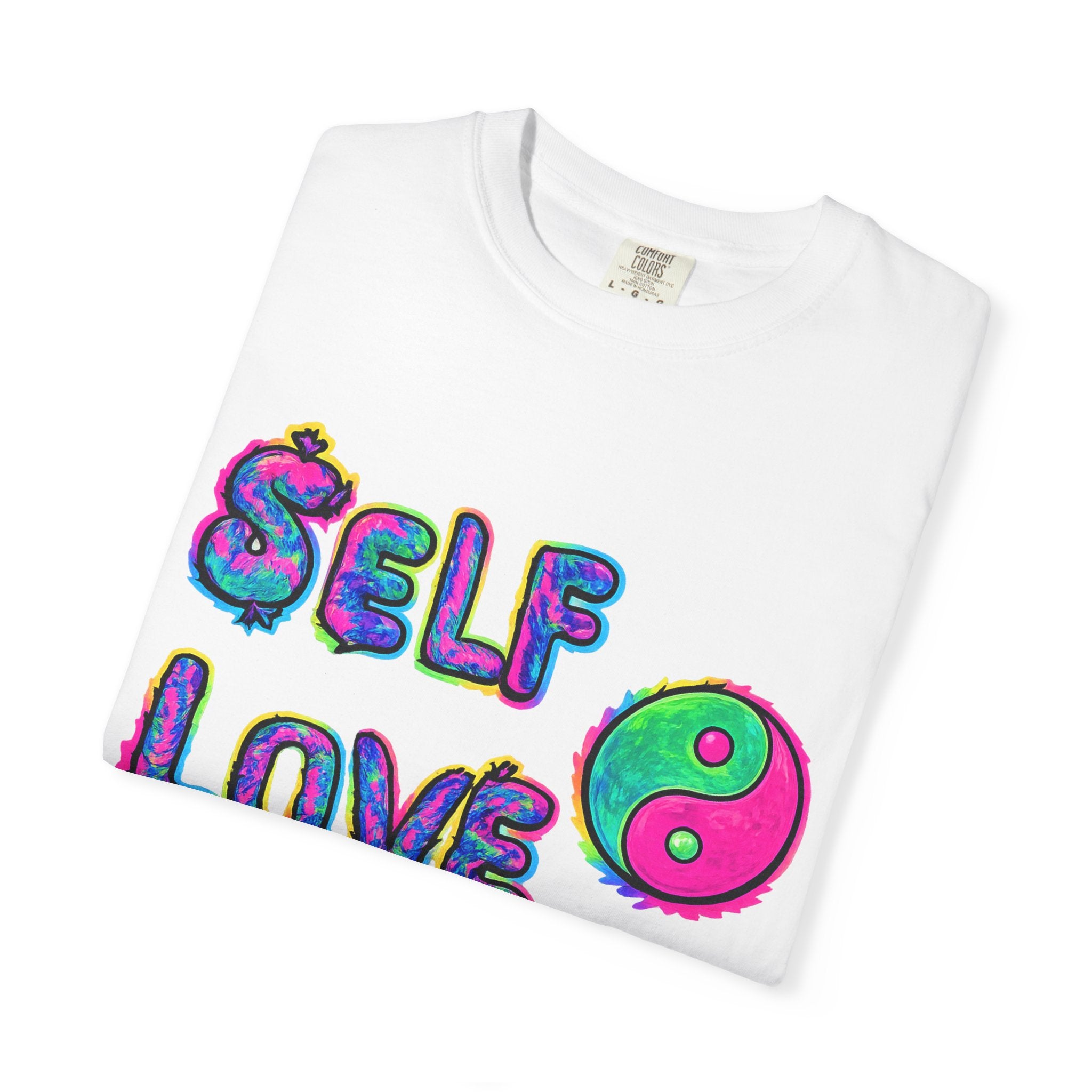 Self Love T-Shirt — Colorful Psychedelic Yin Yang Tee