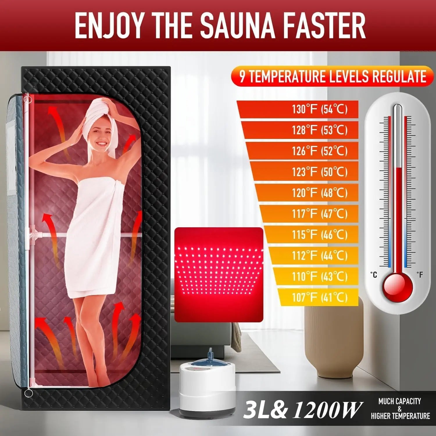 Deep Heat Infrared Sauna Retreat